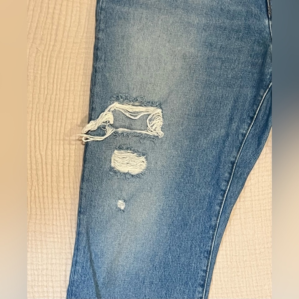 J CREW Jeans Womens Slouchy Boyfriend High Rise Medium Wash 100% Cotton Size 31 - Picture 5 of 14
